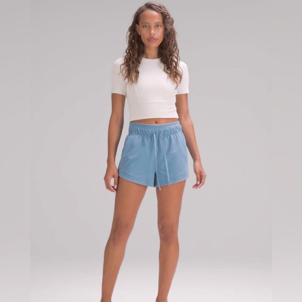 lululemon athletica Blue Athletic Shorts